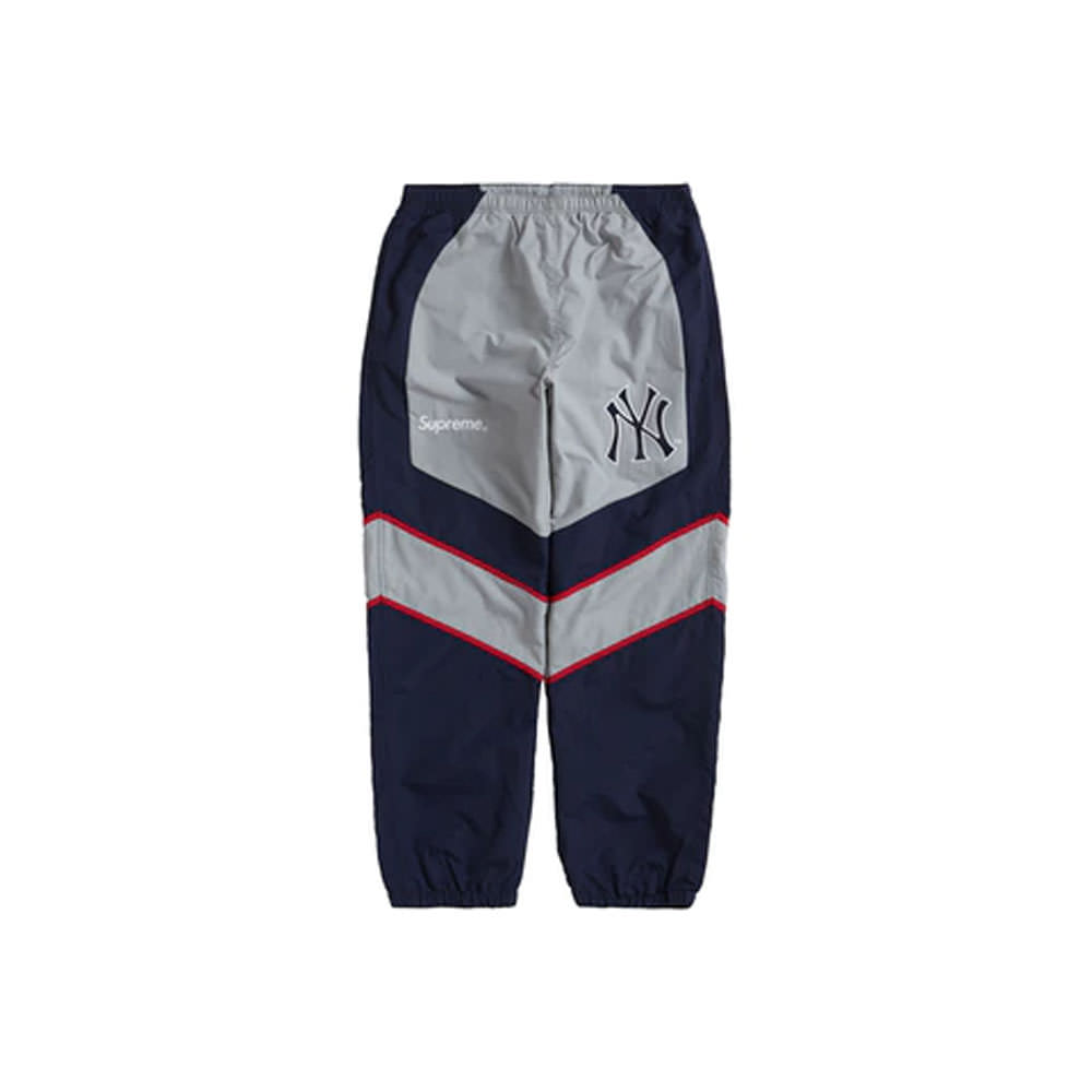 Supreme x New York Yankees Track Pant Navy Men's - FW21 - US