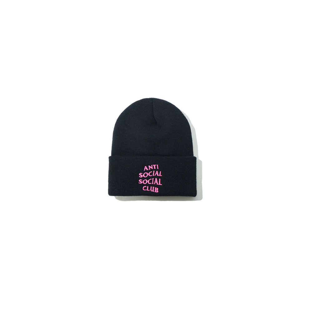 Anti Social Social Club Mr. Bean Knit Cap (FW19) BlackAnti Social