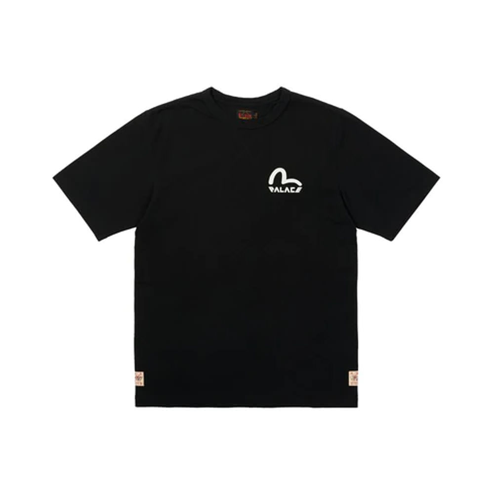 Palace x Evisu Seagull T-shirt Black