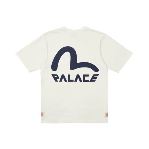 Palace x Evisu Seagull T-shirt Egret