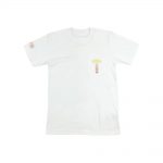 Chrome Hearts Gradient Logo T-shirt White/Yellow/Orange