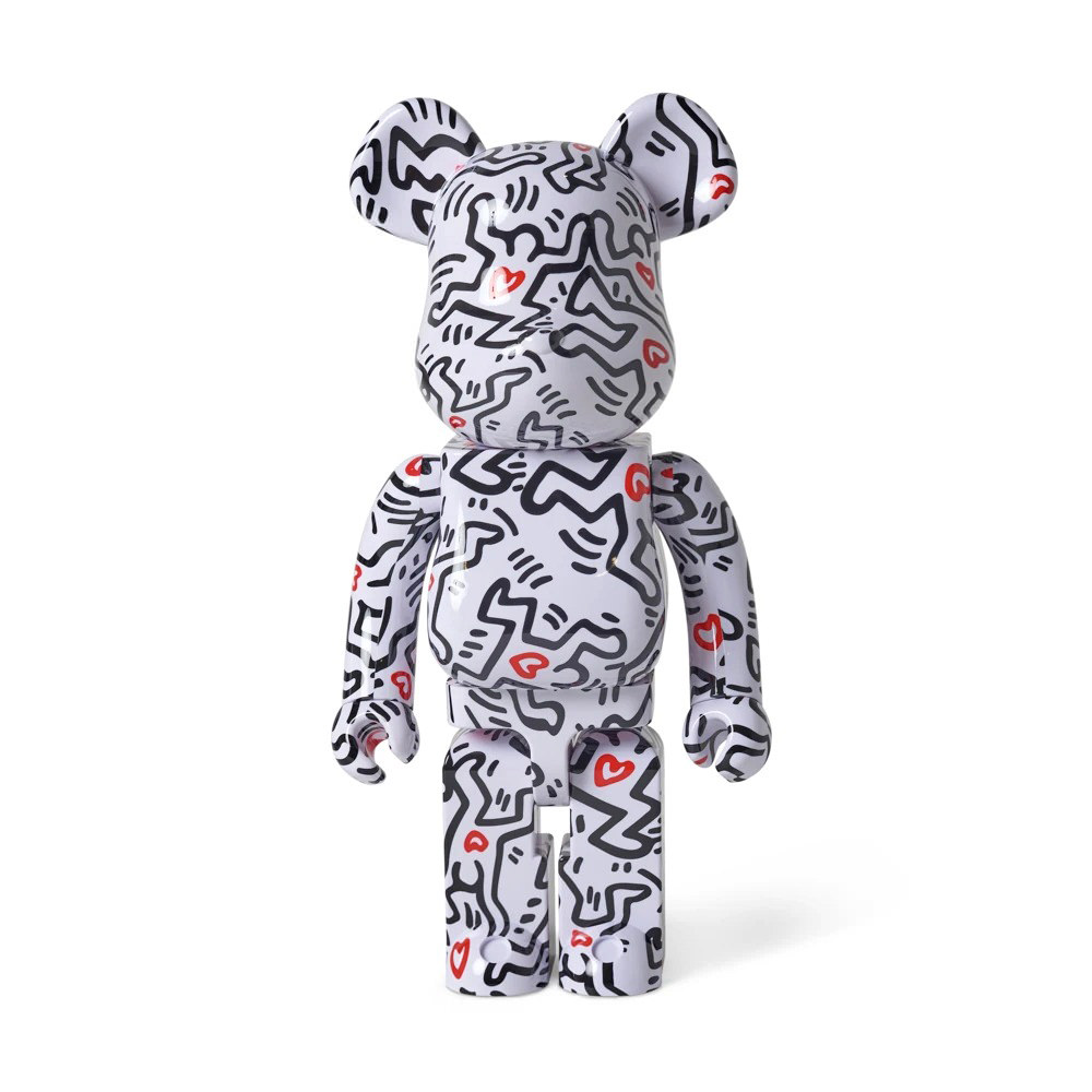 高品質在庫 BE@RBRICK KEITH HARING 8 1000％ ベアブリック gkb47