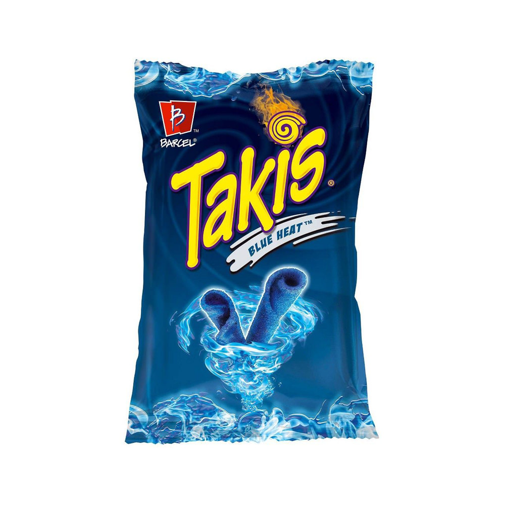 Limited Edition Takis Blue Heat, Pepper, 9.9 Oz (280.66 gms)