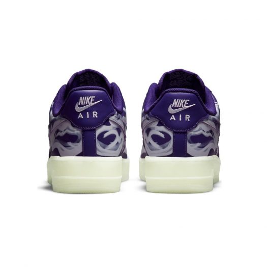 Nike Air Force 1 Low ’07 QS Purple Skeleton Halloween (2021)