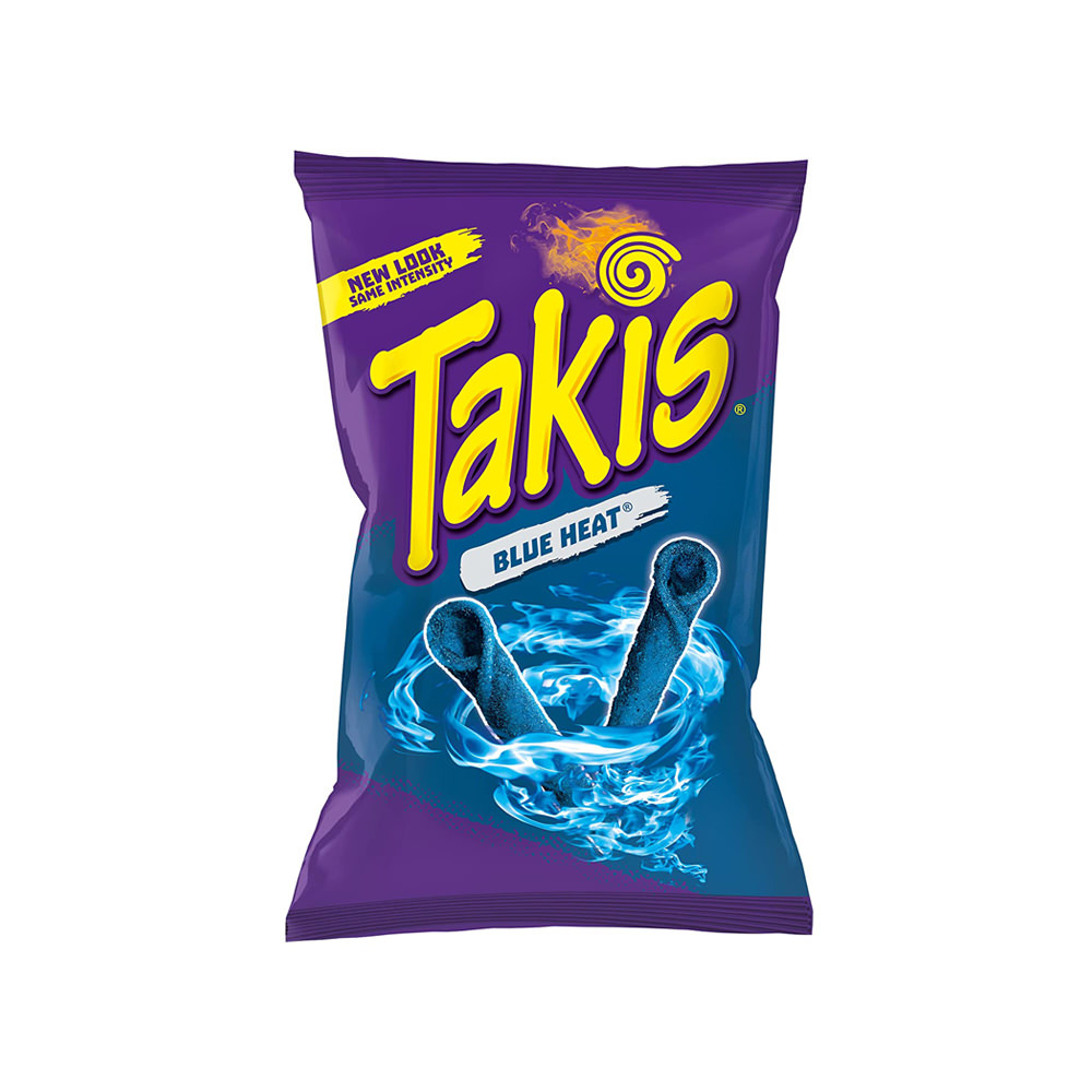Takis Blue Heat 4 OZ (113.4 g) Pack of 1
