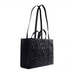 Telfar x Moose Knuckle Quilted Shopper Tote Large Black