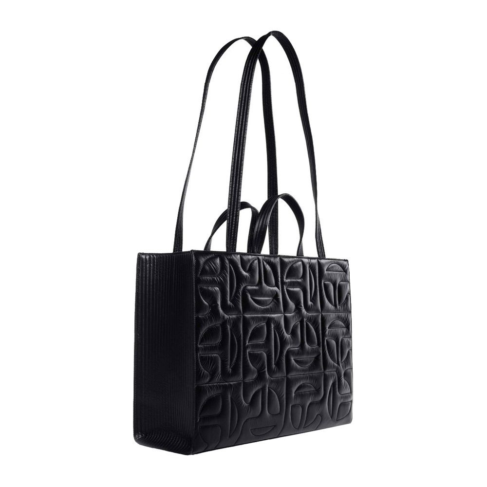 Telfar bag large cheap black