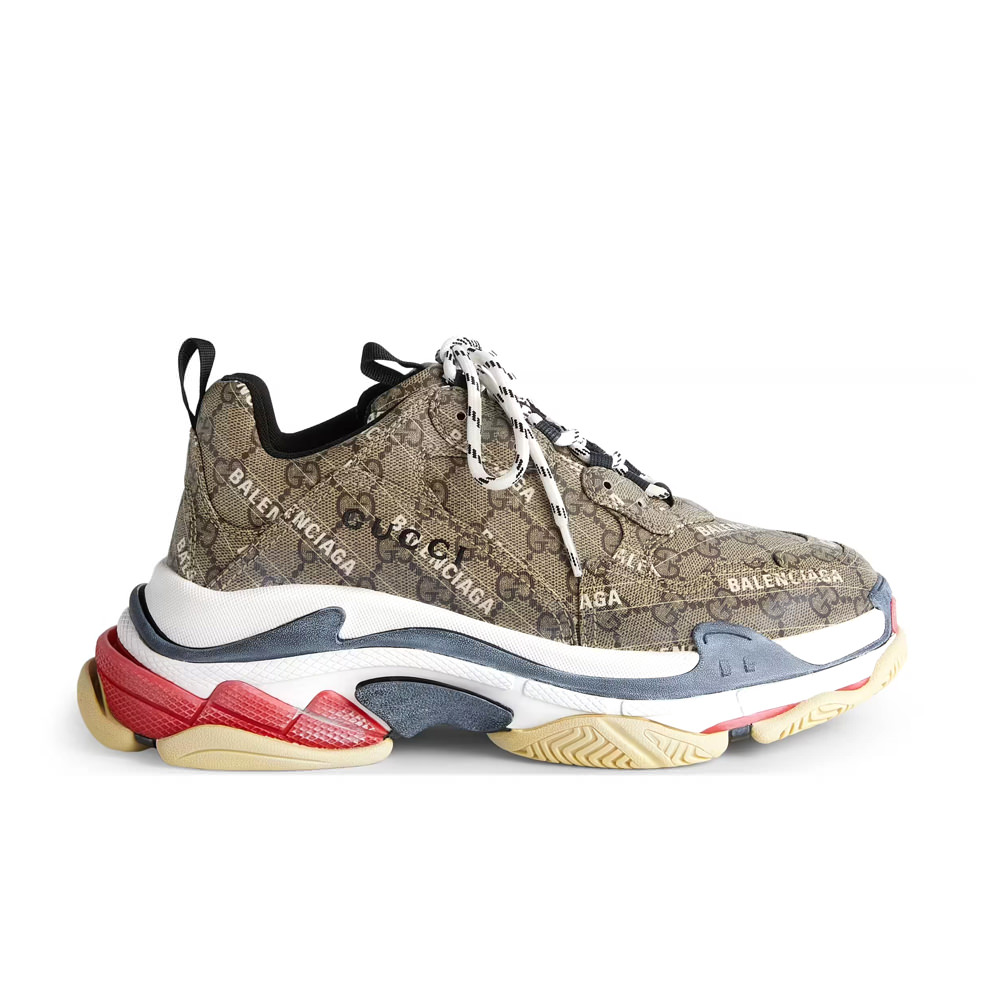 Gucci x Balenciaga The Hacker Project Triple S Beige (W)