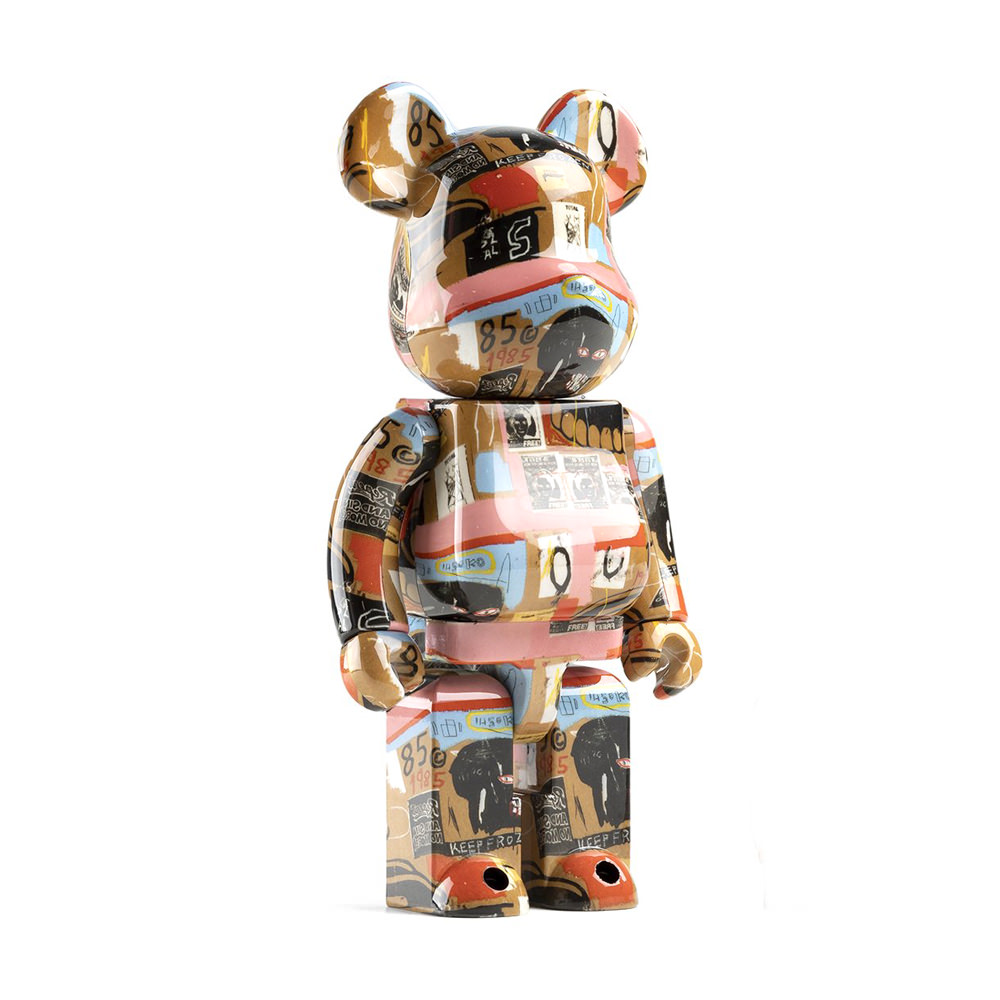 MEDICOM TOY - BE@RBRICK Andy Warhol BASQUIAT #3 1000％の