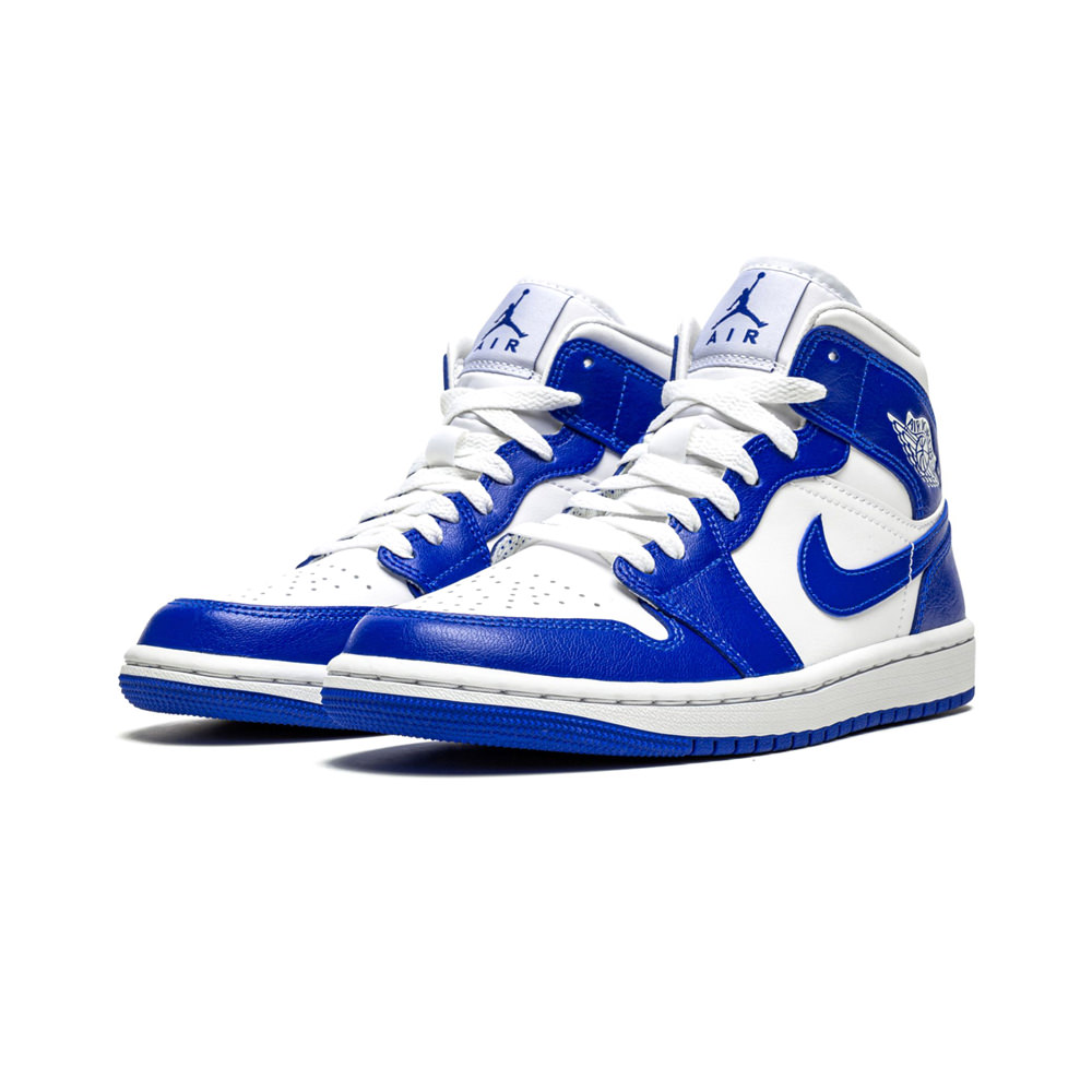 Jordan 1 Mid Kentucky Blue (W)Jordan 1 Mid Kentucky Blue (W) - OFour