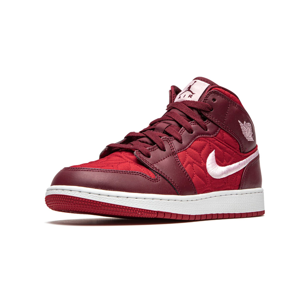 Jordan 1 Mid SE Red Quilt (GS)Jordan 1 Mid SE Red Quilt (GS) OFour