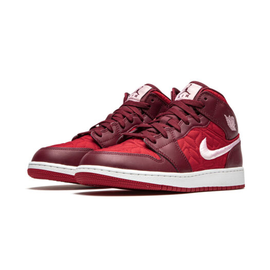 Jordan 1 Mid SE Red Quilt (GS)