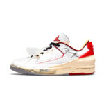 Jordan 2 Retro Low SP Off-White White Red