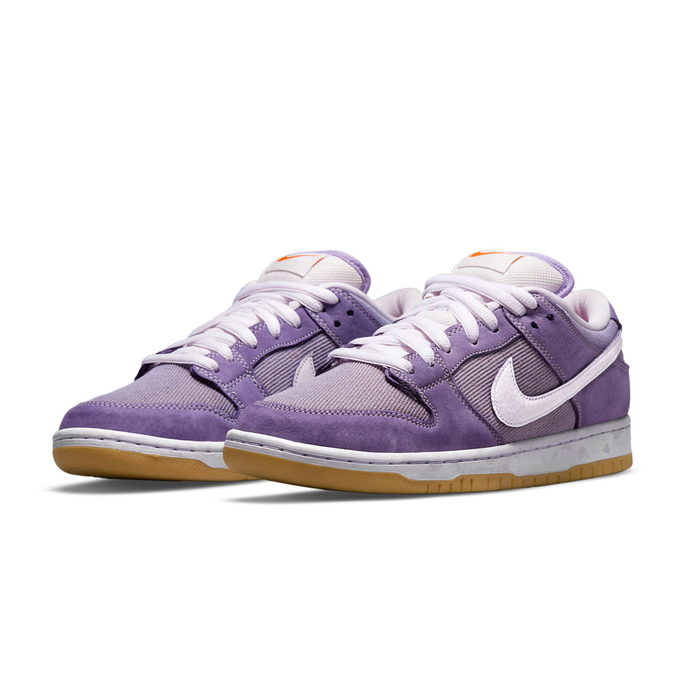 Nike SB Dunk Low Pro ISO Orange Label Unbleached Pack LilacNike SB