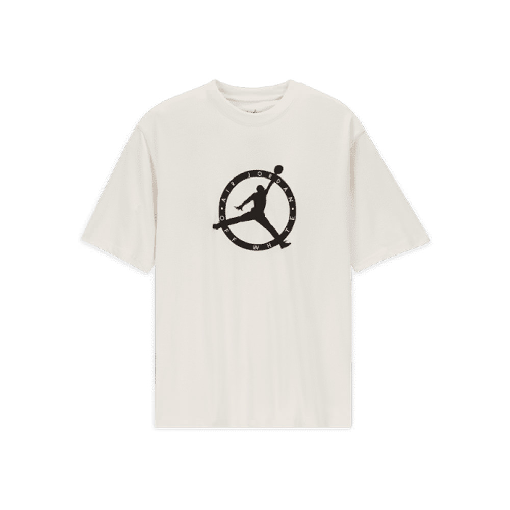 off white jordan t shirt sail