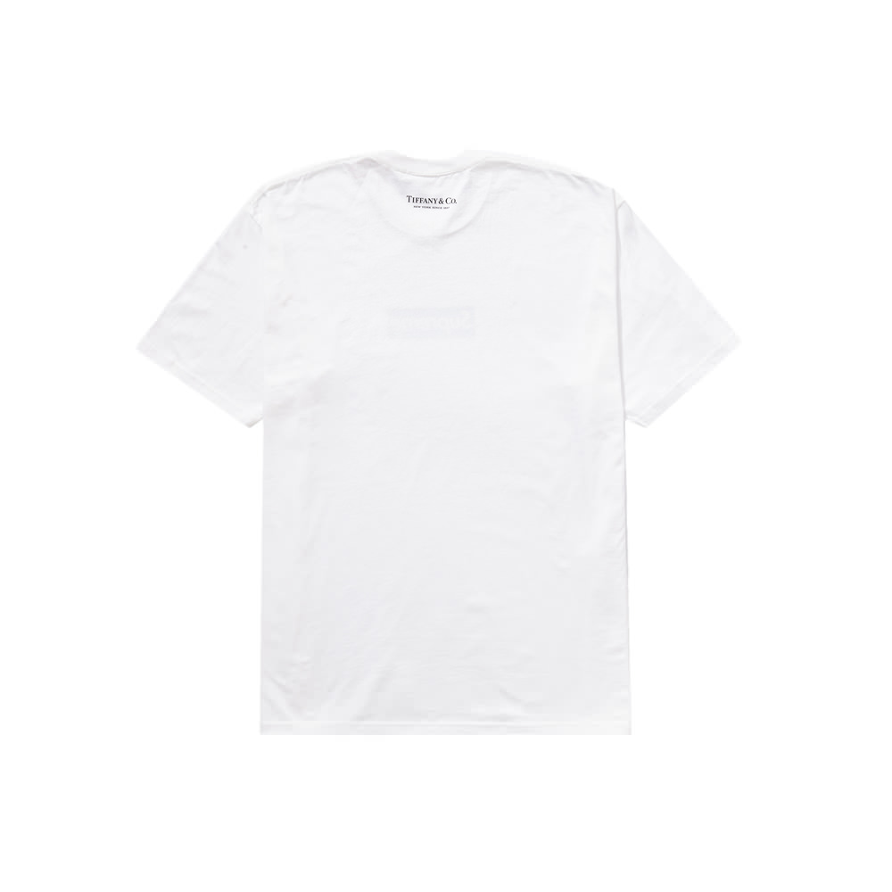 Supreme Tiffany & Co. Box Logo Tee White