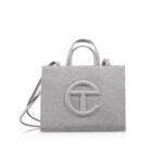 Telfar x UGG Fleece Shopping Bag Medium Heather Grey