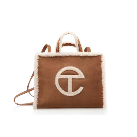 Telfar x UGG Shopping Bag Medium Chestnut