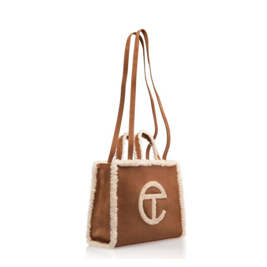 Telfar x UGG Shopping Bag Medium Chestnut