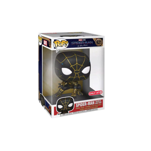 Funko Pop! Marvel Studios Spider-Man No Way Home Spider-Man Black & Gold Suit 10 Inch Target Exclusive Figure #921