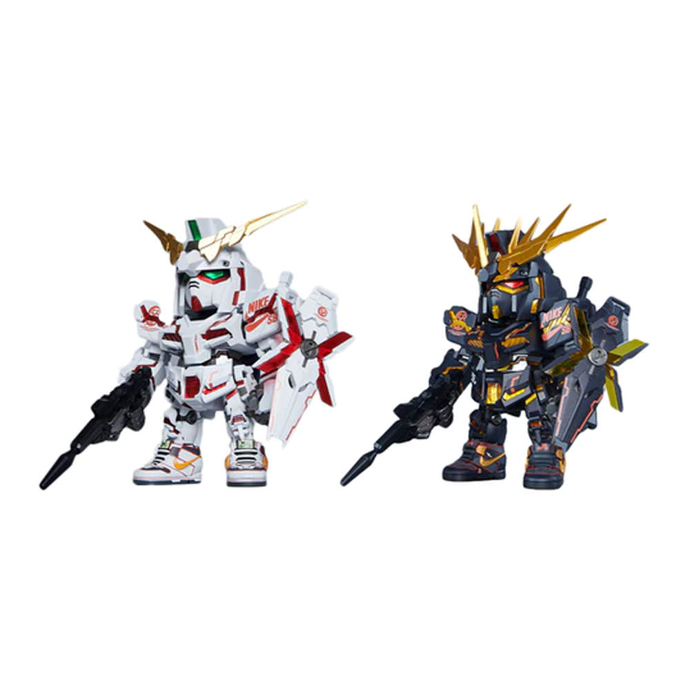 Bandai Gundam x Nike SB Unicorn Action Figure Set