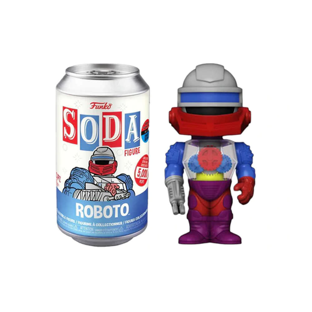 Funko Soda Masters Of The Universe Roboto 2021 NYCC Toy Tokyo Exclusive Open Can Figure