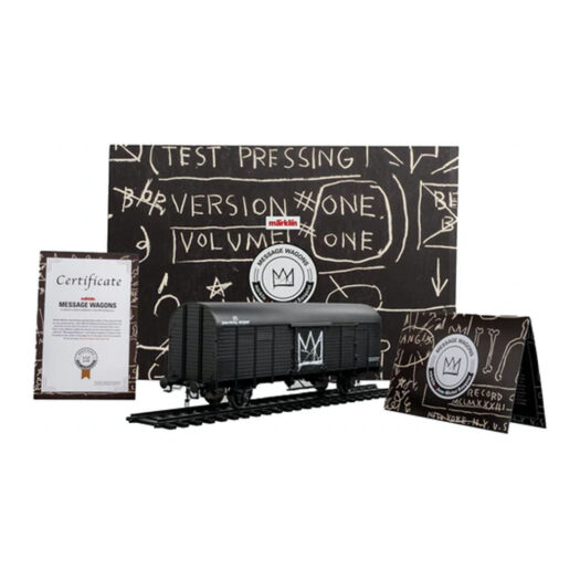 Marklin x Jean-Michel Basquiat Message Wagons Gauge 1 Model Train