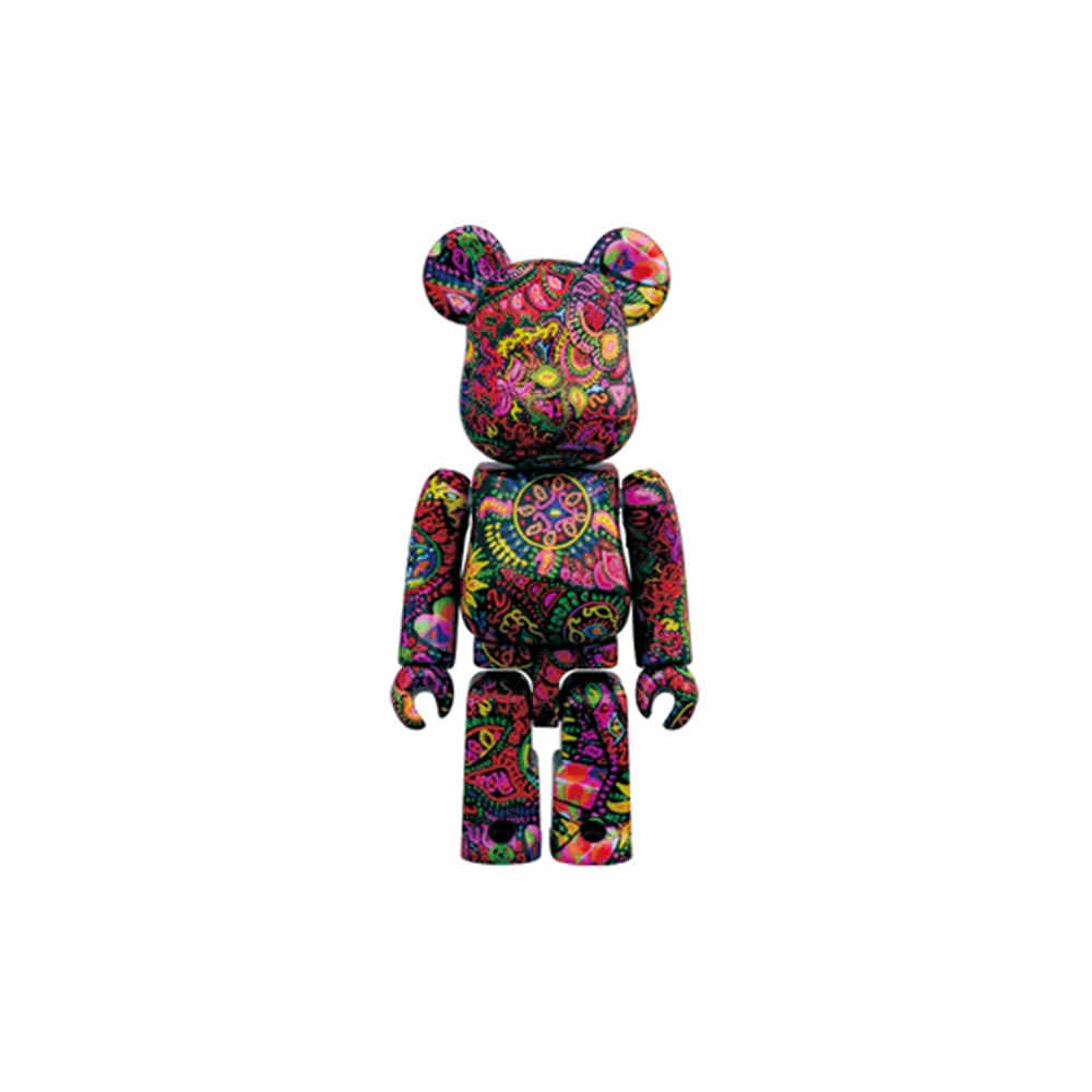 Bearbrick Psychedelic Paisley 100% & 400% Set