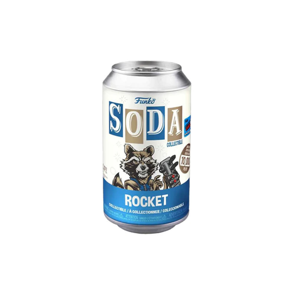 Funko Soda Marvel Rocket 2021 NYCC Exclusive Figure Sealed Can