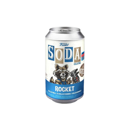 Funko Soda Marvel Rocket 2021 Fall Convention Exclusive Figure Sealed Can