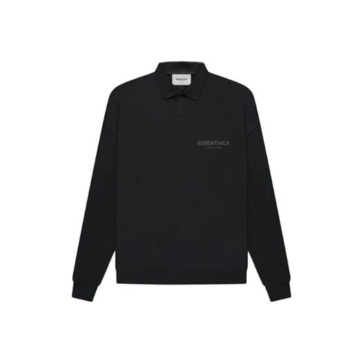 Fear of God Essentials Core Collection L/S Polo Stretch Limo