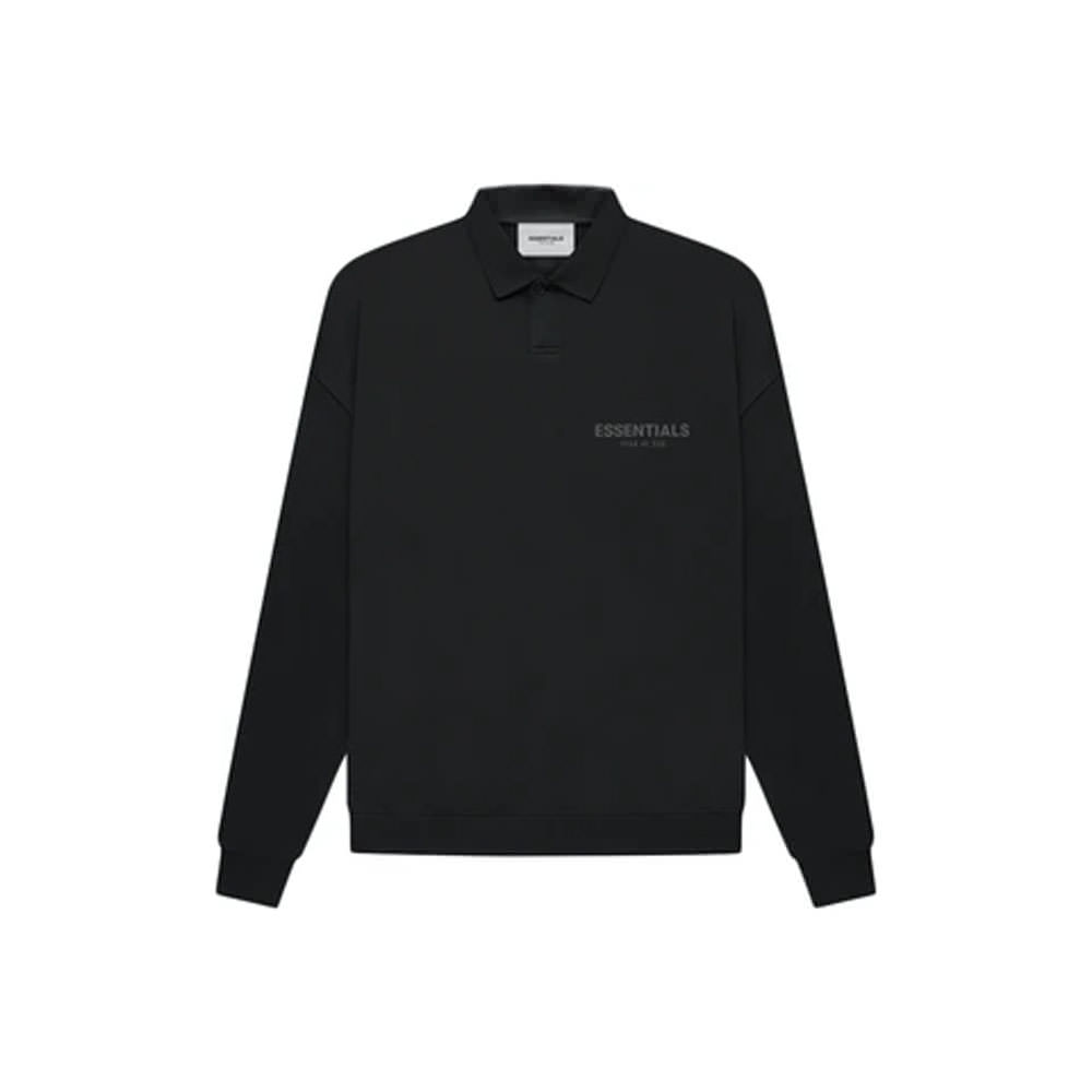 Fear of God Essentials Core Collection L/S Polo Stretch LimoFear of God ...
