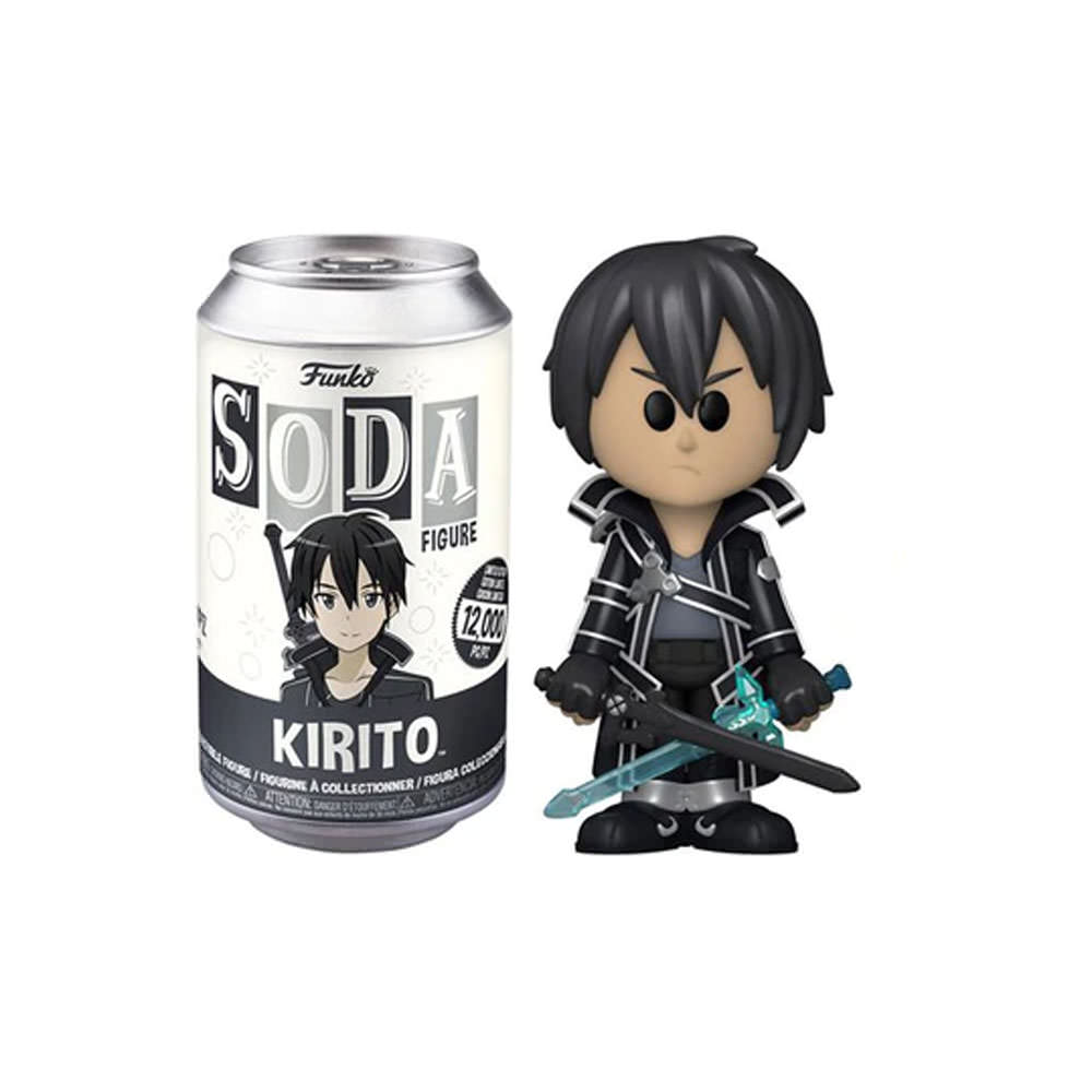 Funko Soda Sword Art Online Kirito Open Can Chase Figure