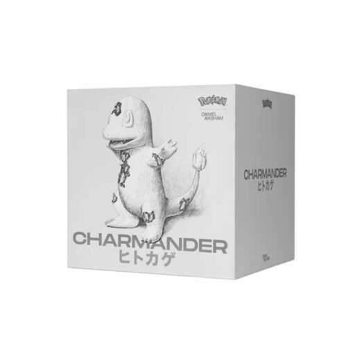 Daniel Arsham x Pokemon Crystalized Charmander Figure White