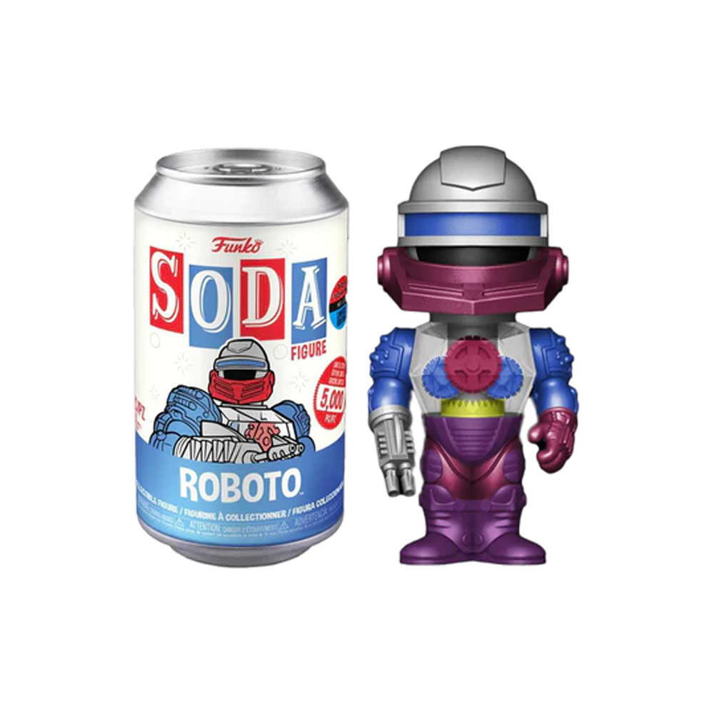 Funko Soda Masters Of The Universe Roboto 2021 NYCC Toy Tokyo Exclusive Open Can Chase Figure