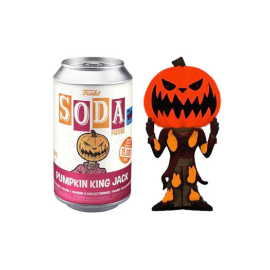 Funko Soda Pumpkin King Jack 2021 NYCC Exclusive Open Can Chase Figure