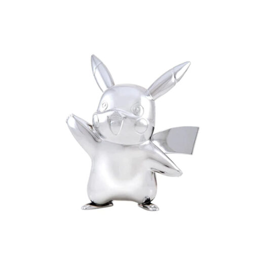 Pokemon 25th Anniversary Pikachu 3 Inch Figure #2 Silver