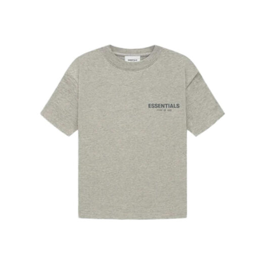 Fear of God Essentials Core Collection Kids T-shirt Dark Heather Oatmeal