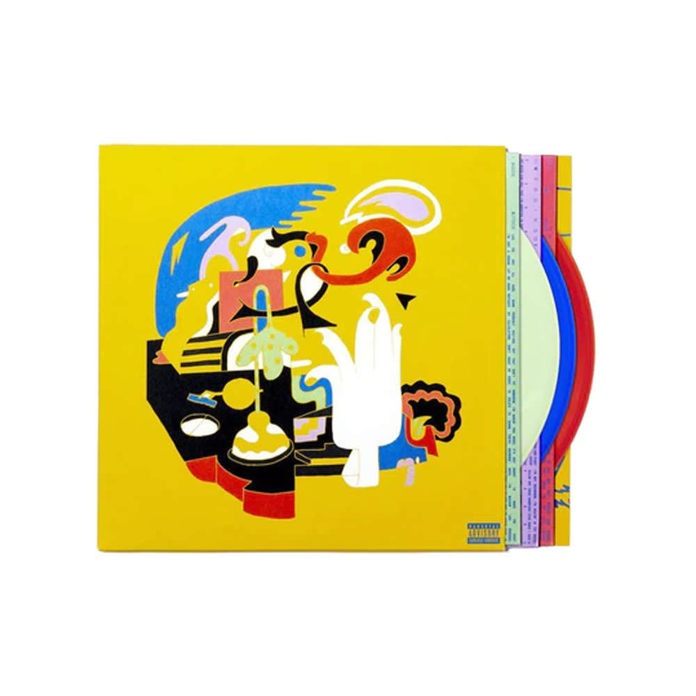 Mac Miller Faces Tri-Color Edition 3XLP Vinyl Green, Red & BlueMac ...