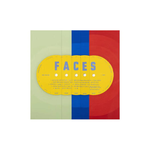 Mac Miller Faces Tri-Color Edition 3XLP Vinyl Green, Red & Blue