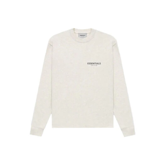 Fear of God Essentials Core Collection L/S T-shirt Light Heather Oatmeal