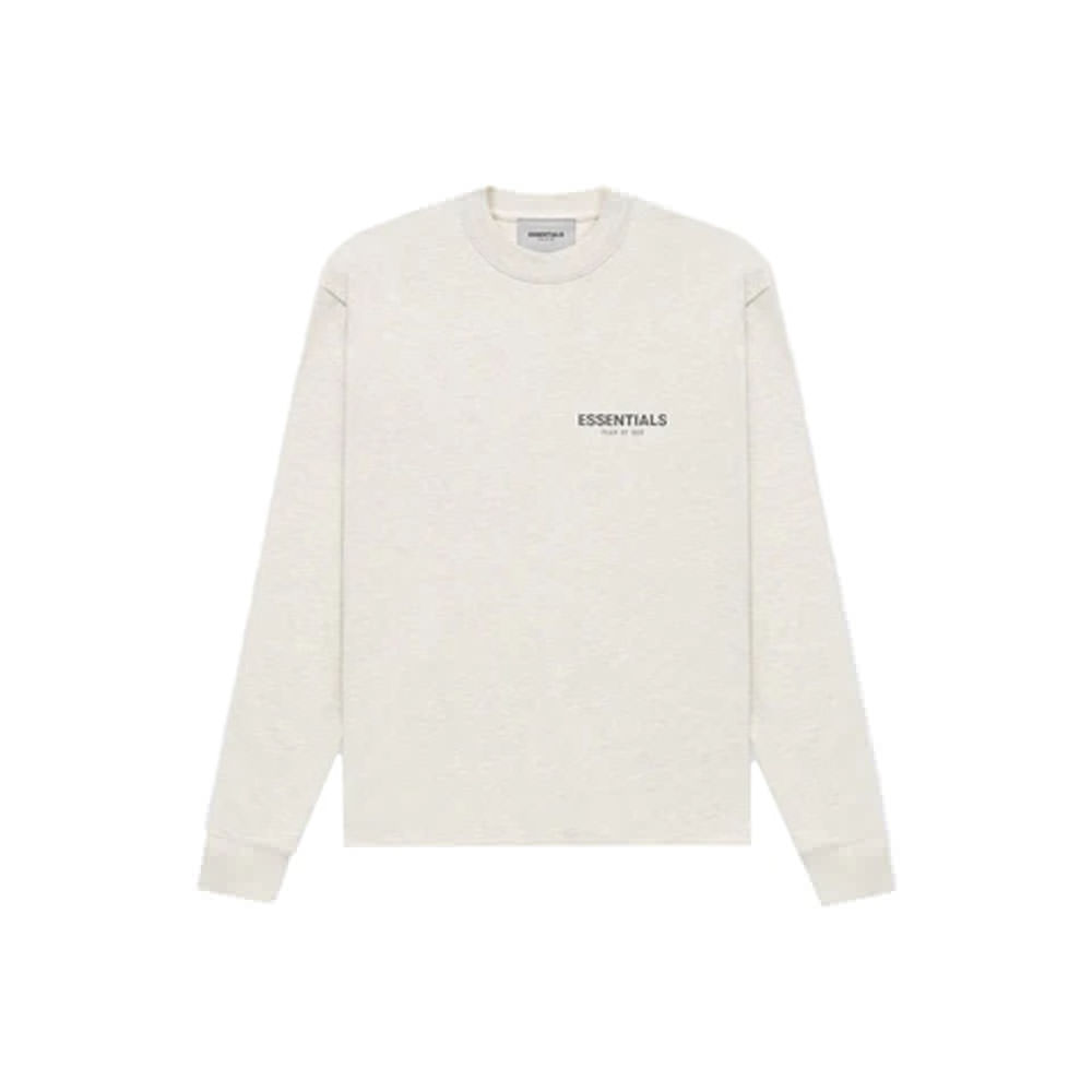 Fear of God Essentials Core Collection L/S T-shirt Light Heather Oatmeal