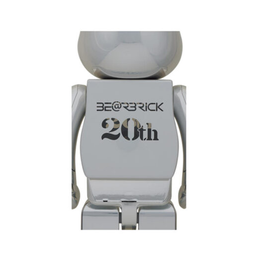 Bearbrick 20th Anniversary 1000% Chrome Ver.