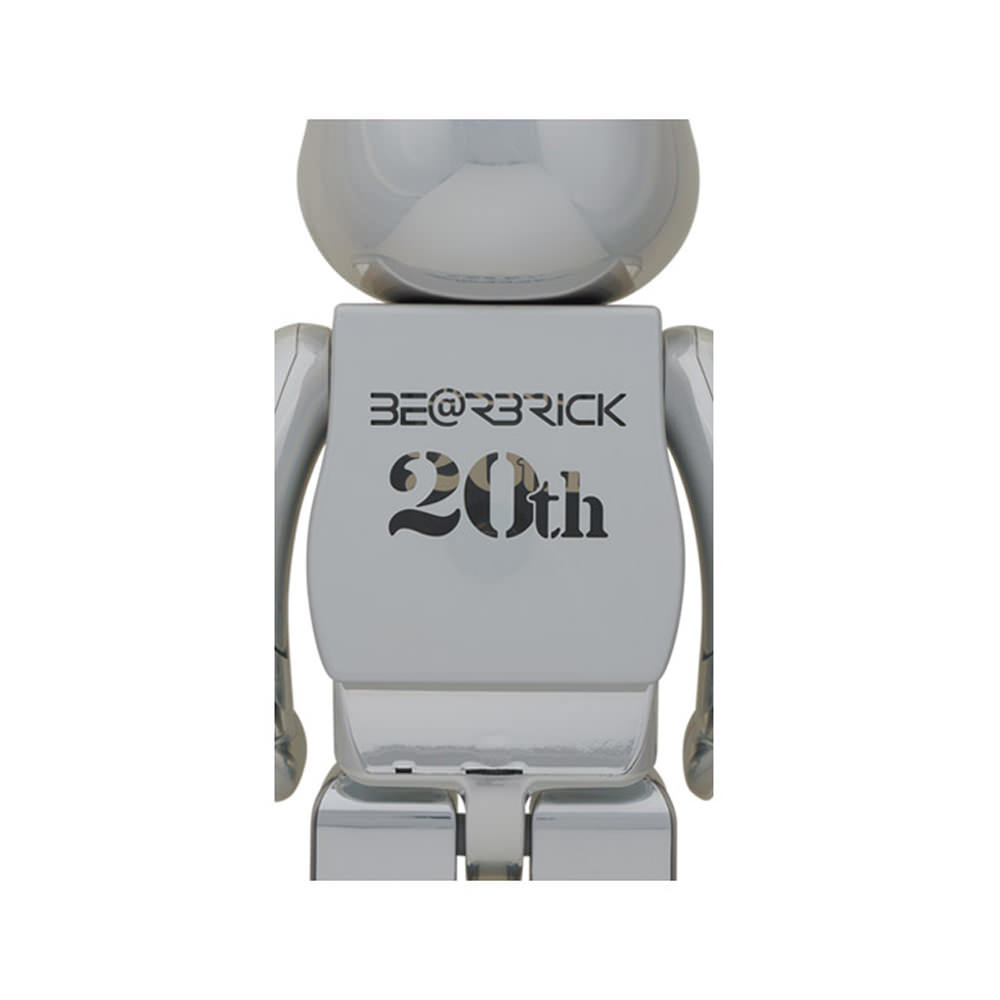 Bearbrick 20th Anniversary 1000% Chrome Ver. (FW21)