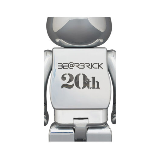 Bearbrick 20th Anniversary 400% Chrome Ver.
