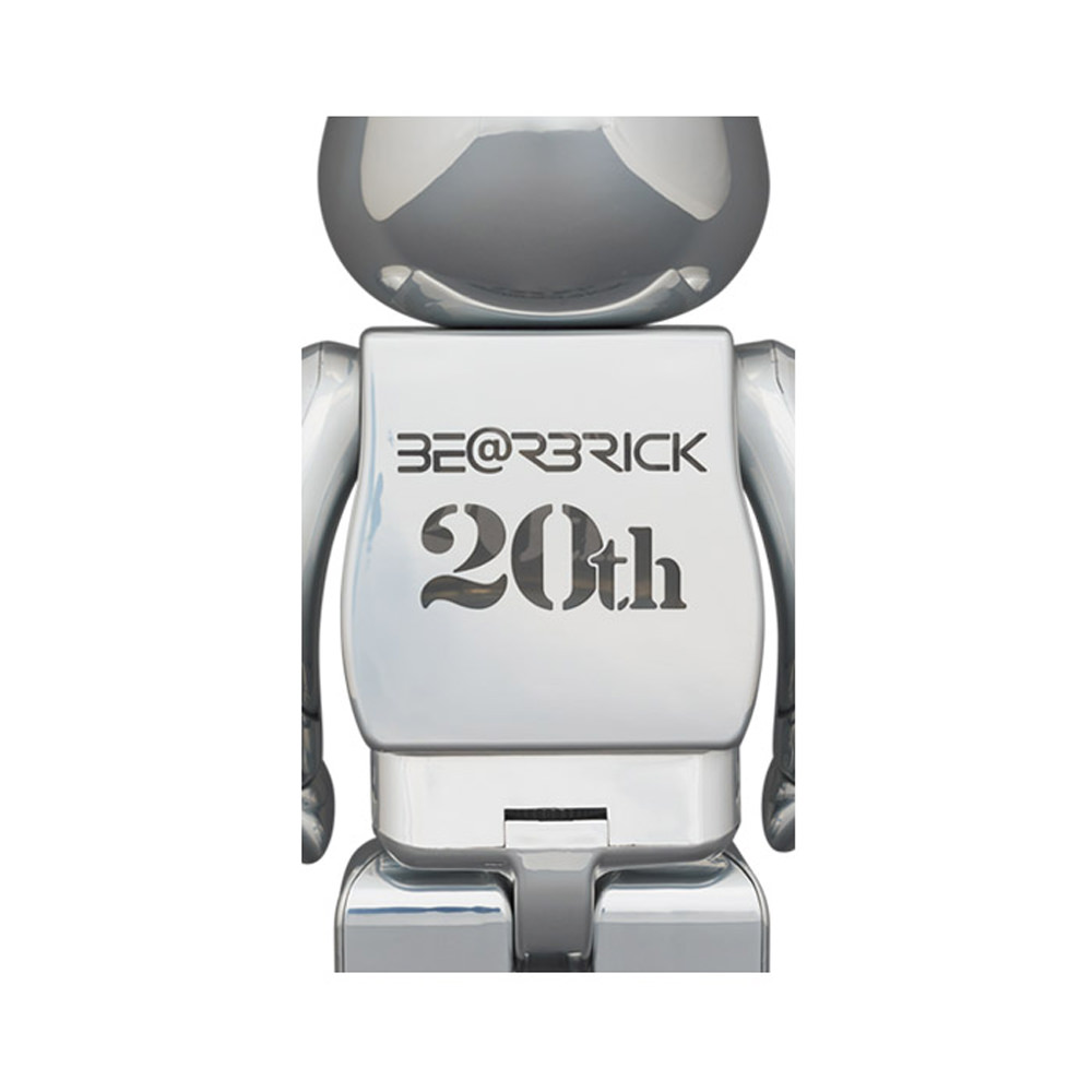 Bearbrick 20th Anniversary 400% Chrome Ver. (FW21)