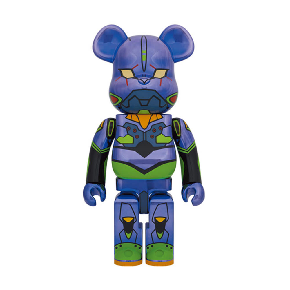 Bearbrick Evangelion Unit 1 1000% Chrome Ver. (FW21)Bearbrick ...