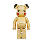 Bearbrick Pikachu 1000% Gold Chrome Ver.