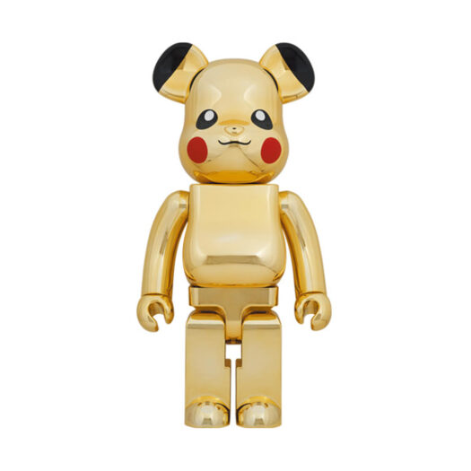 Bearbrick Pikachu 1000% Gold Chrome Ver. (FW21)