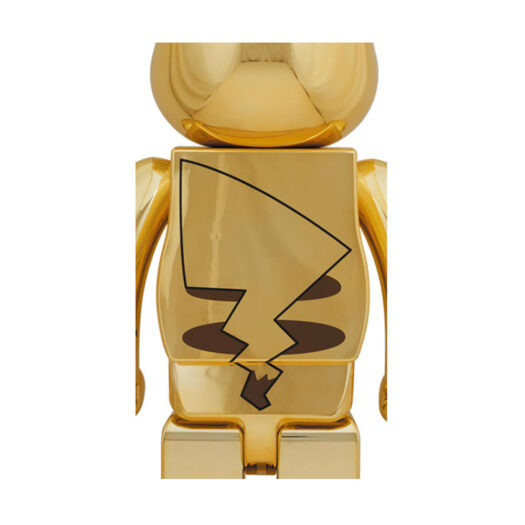 Bearbrick Pikachu 1000% Gold Chrome Ver.